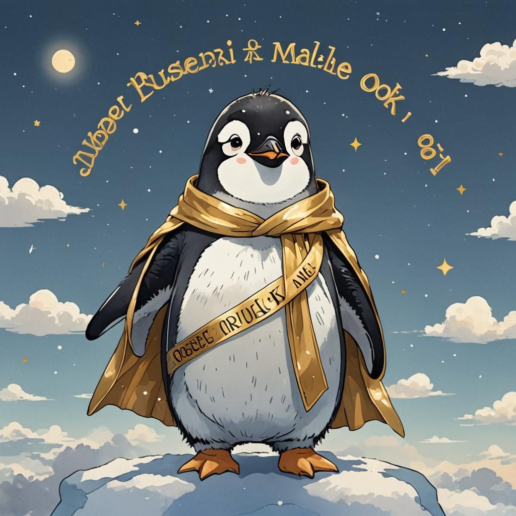 Lord Pingo with a runic halo