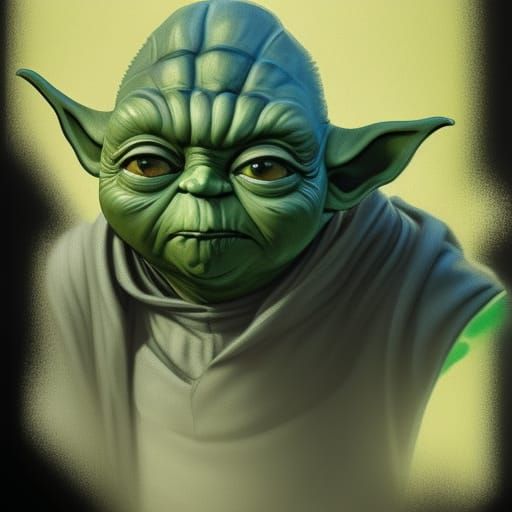 Hyperdetailed Portrait of Yoda Trump in Unreal Engine 5