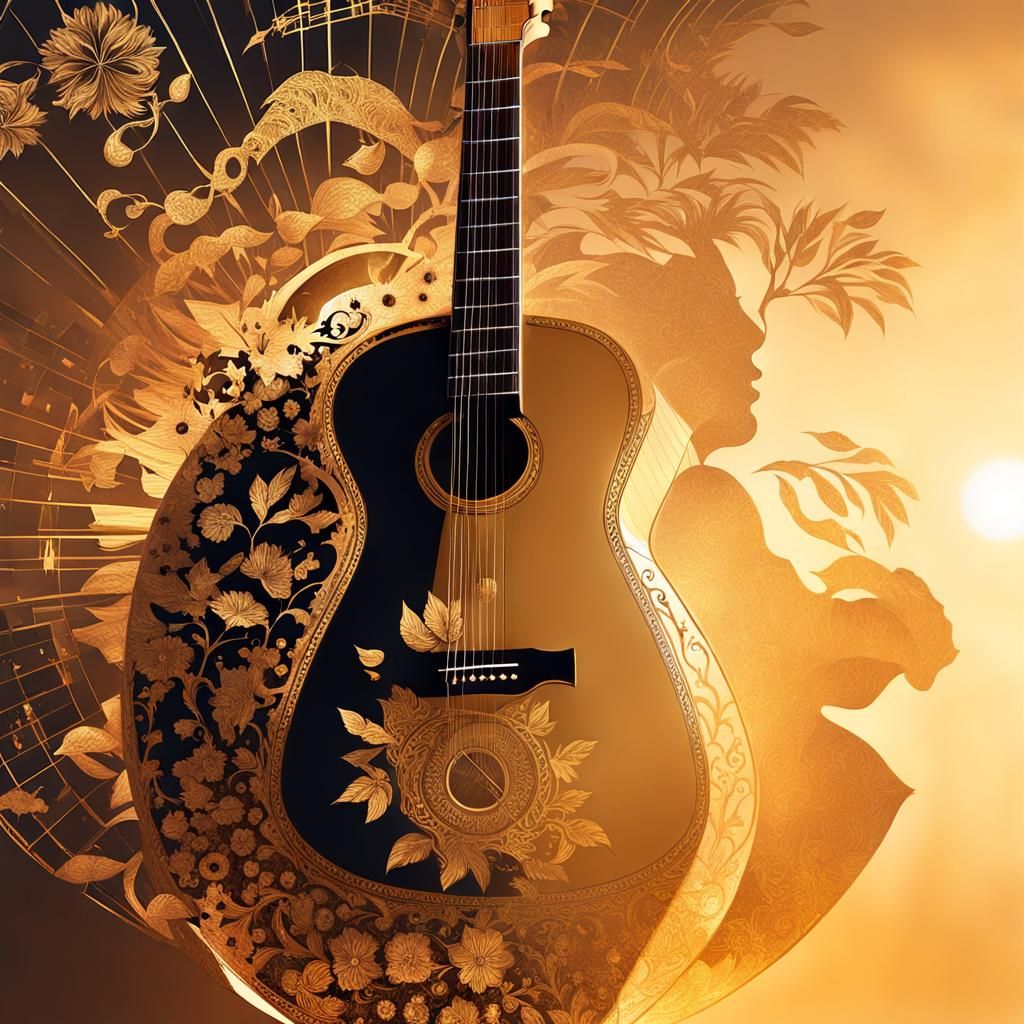 Four Seasons Guitarist in Double Exposure