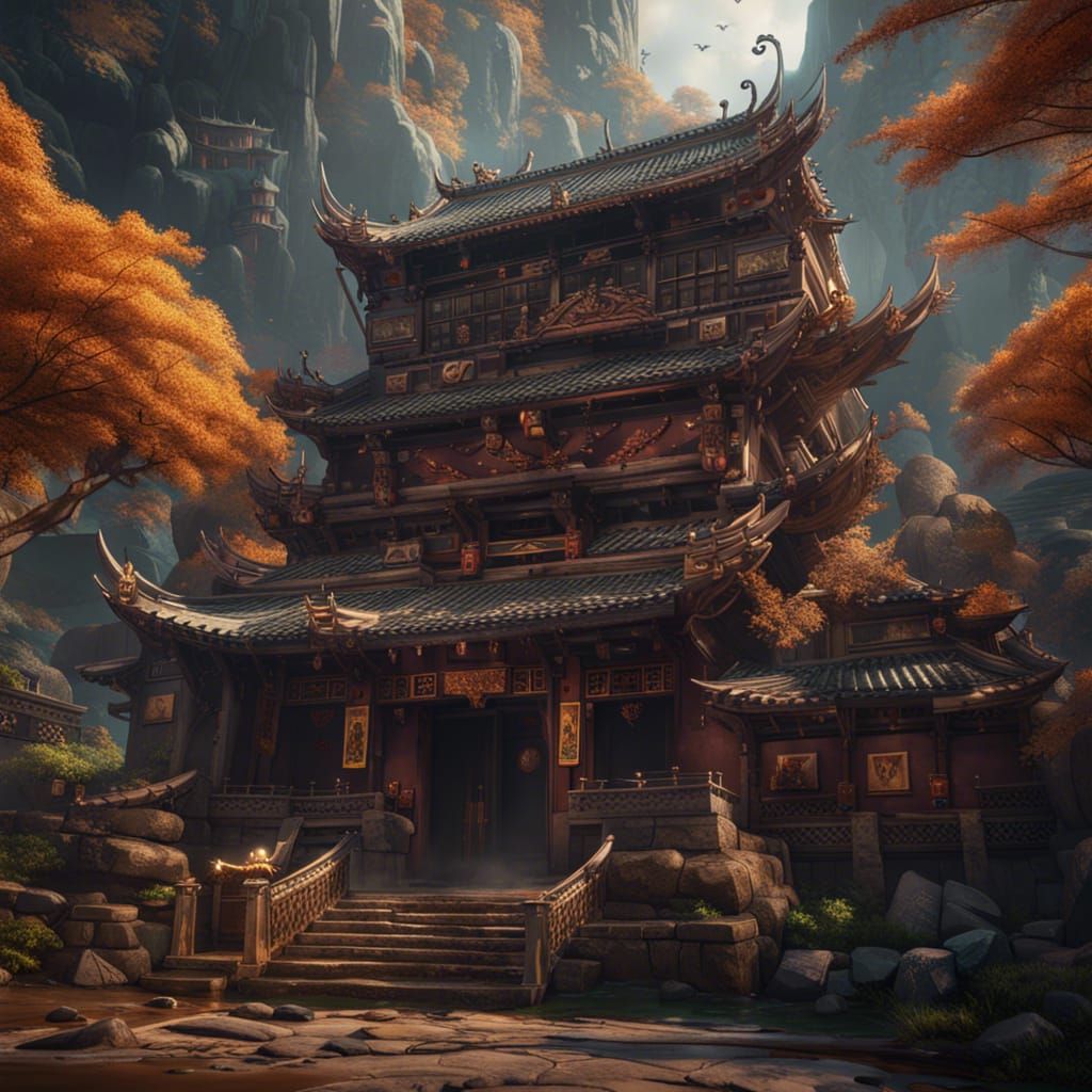 Kung-Fu Master Class in Detailed Matte Painting