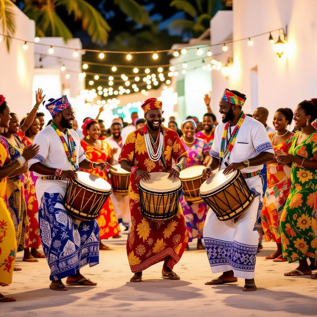 Zanzibar Drummers Celebrate with Ngoma ya Kibati