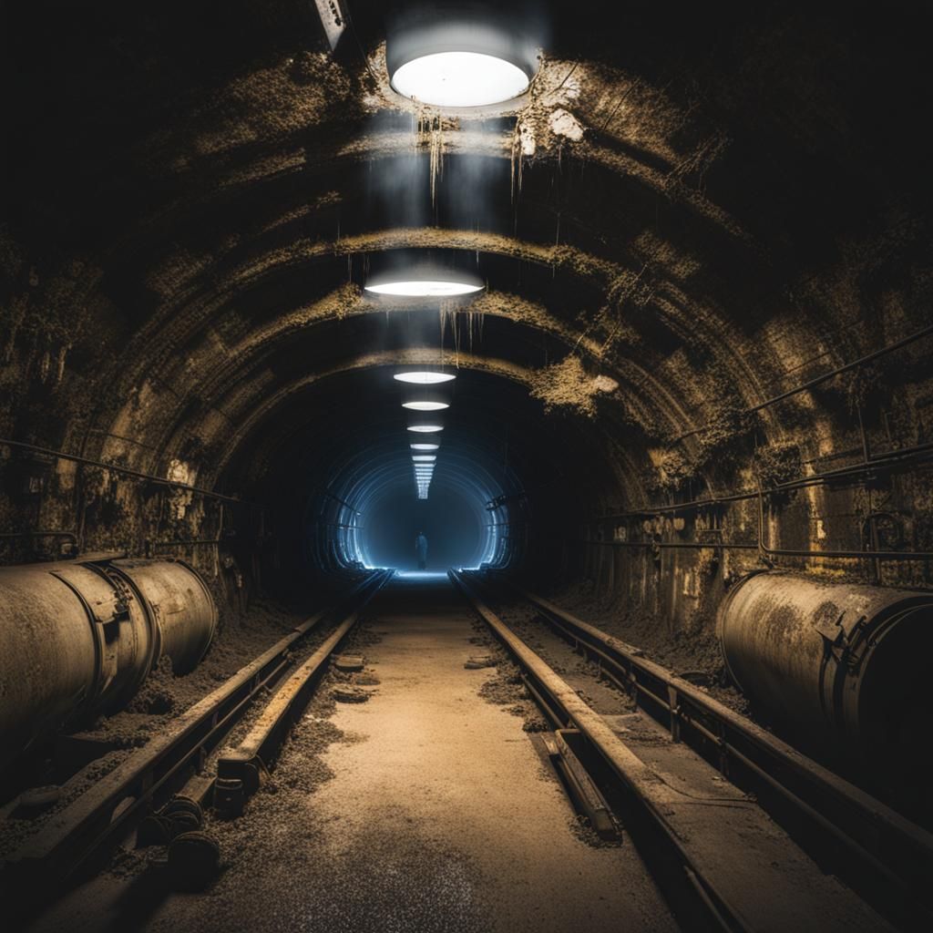 Spooky Abandoned Underground Sewer Station