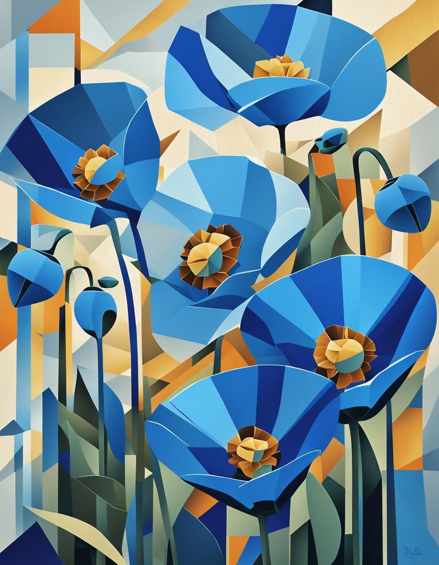 Himalayan blue poppies