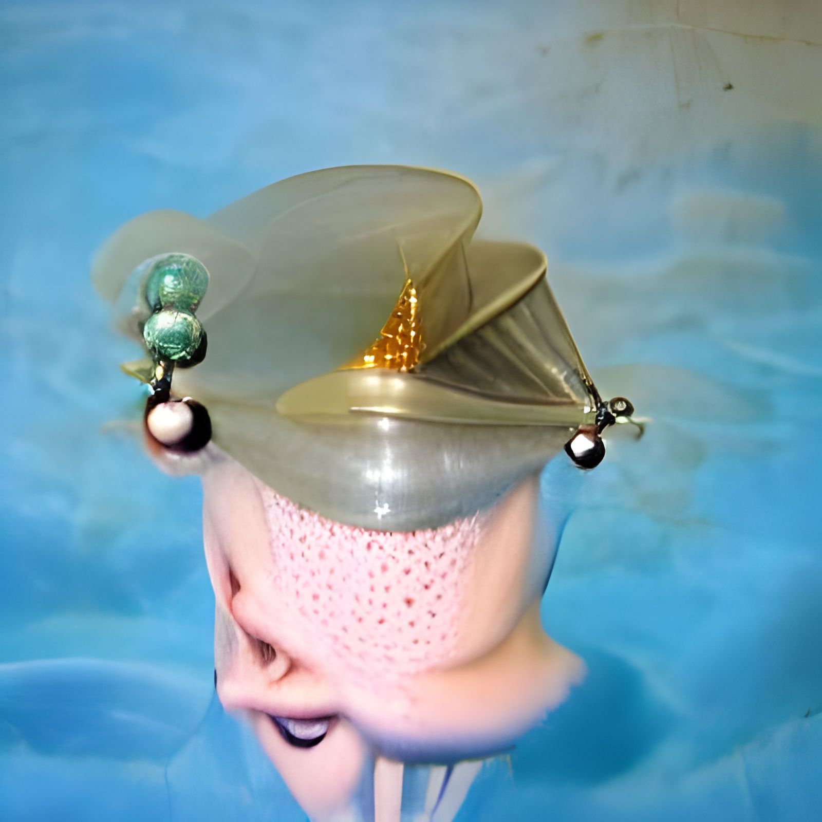Surreal Millinery Water Tower Pillbox Hat