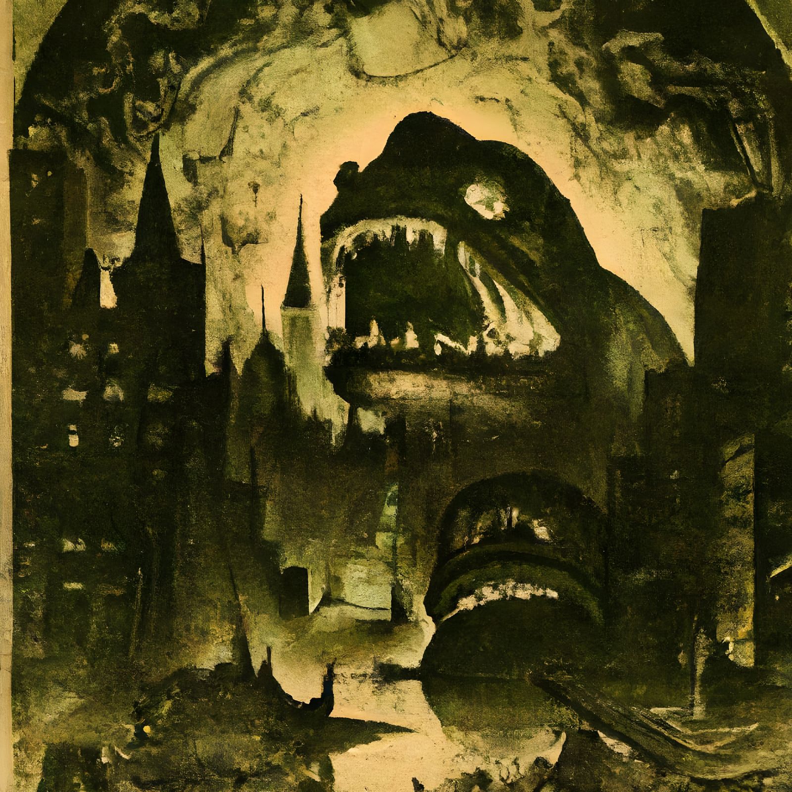 NYC Apocalypse: Gods in Wrightson-Doré Style