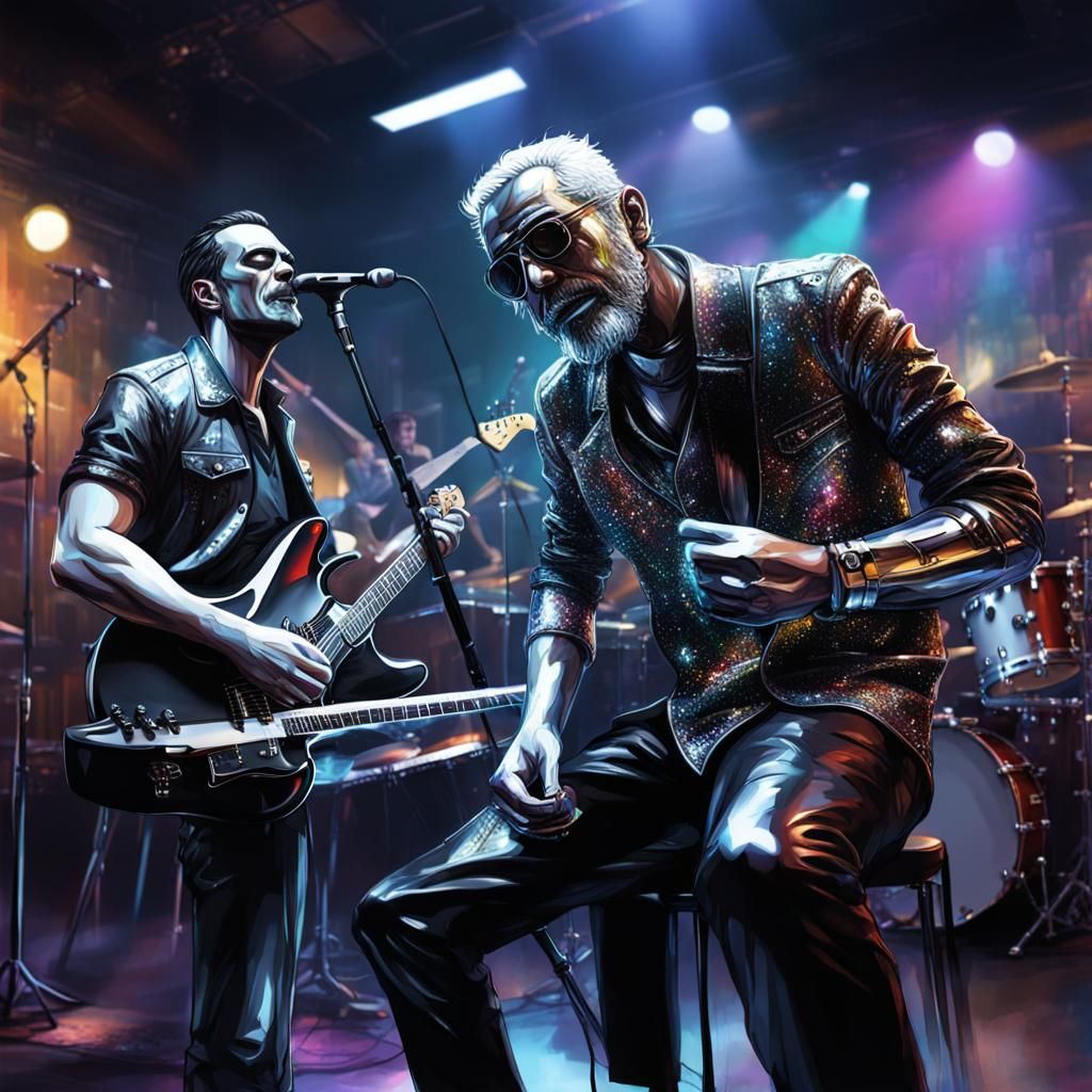 Negan and his Dad Rock On