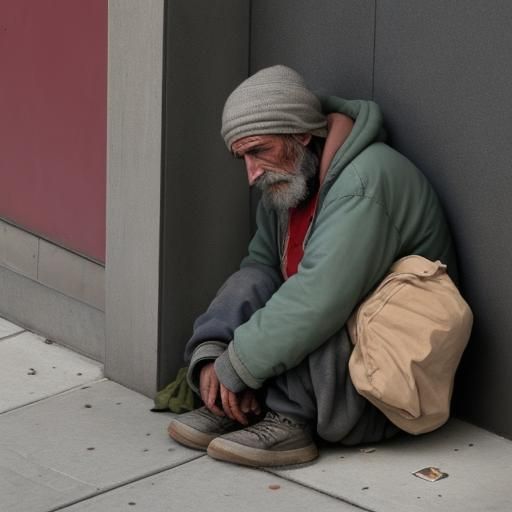 Evocative Image Exploring Homelessness