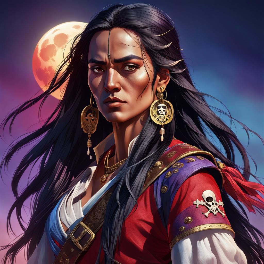 Majestic Multicultural Warrior in Hyperrealistic Concept Art