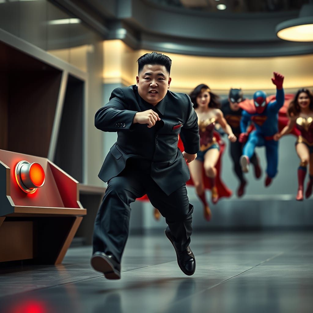 Superheroes vs. Kim Jong in a High-Stakes Showdown