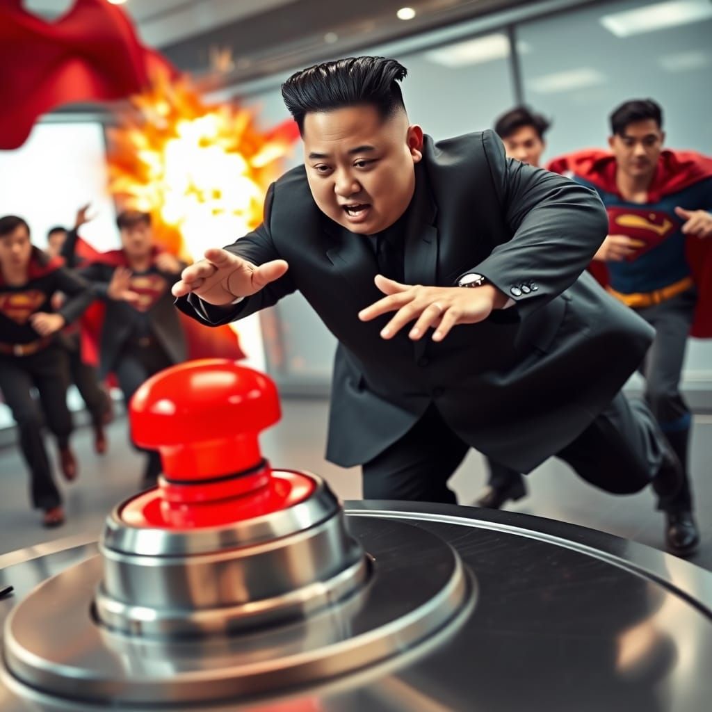 Superheroes Thwart Kim Jong's Nuclear Launch in High-Stakes ...