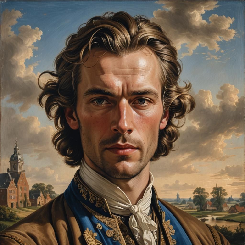 Dutch Golden Age Portrait of Jan Gerrits Aleman