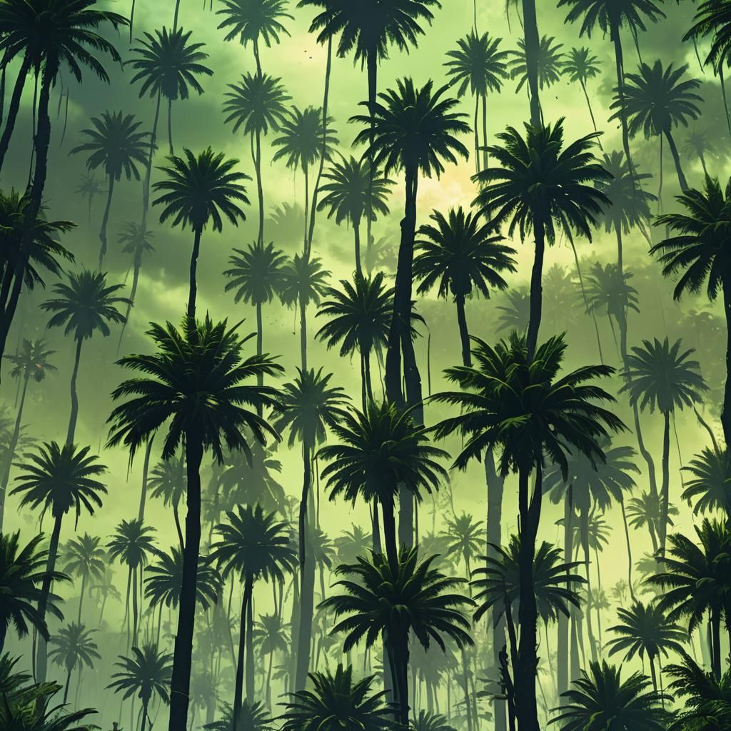 Imbonderio Trees: A Matte Painting Concept Art