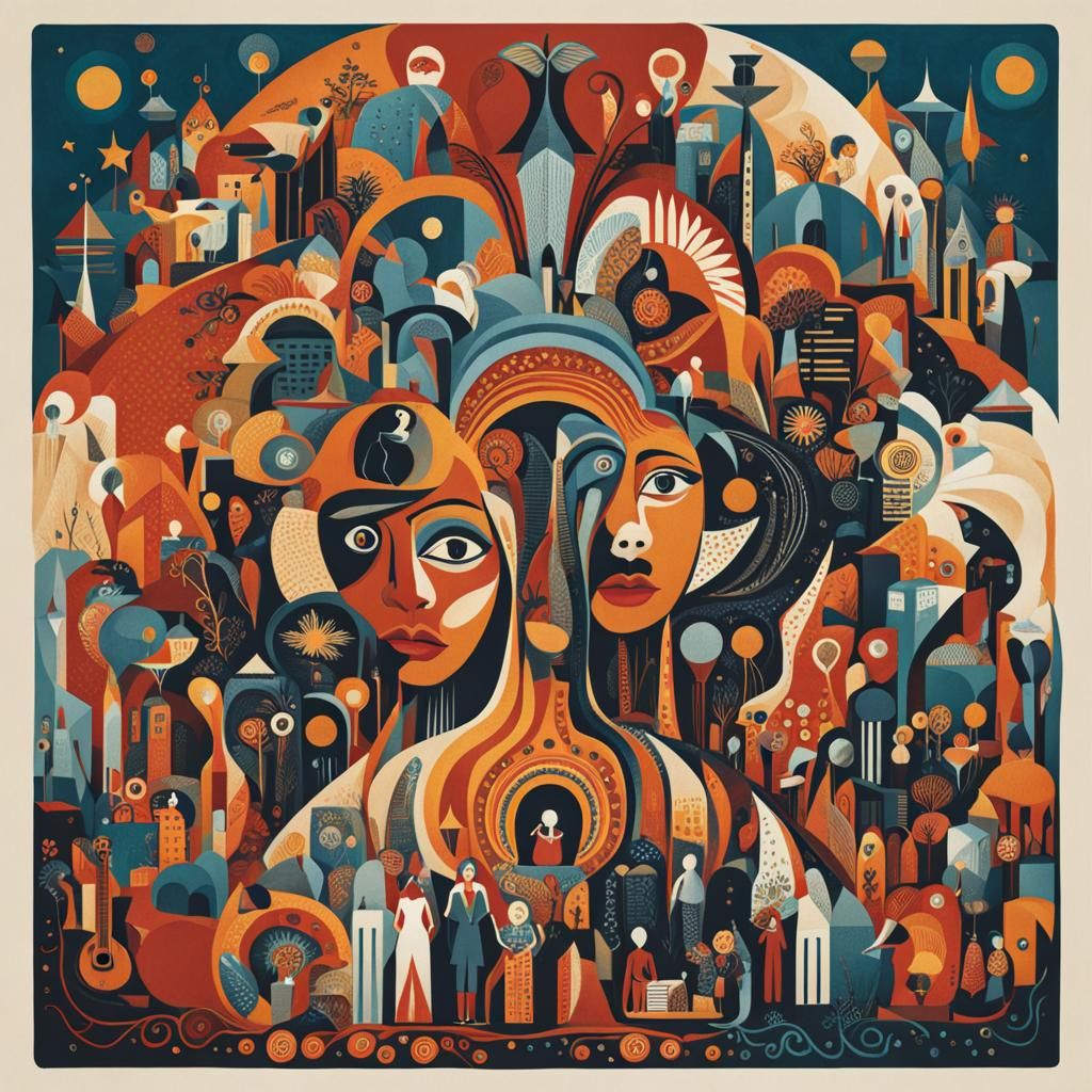 Dysfunctional Identity Disorder: An AI Interpretation