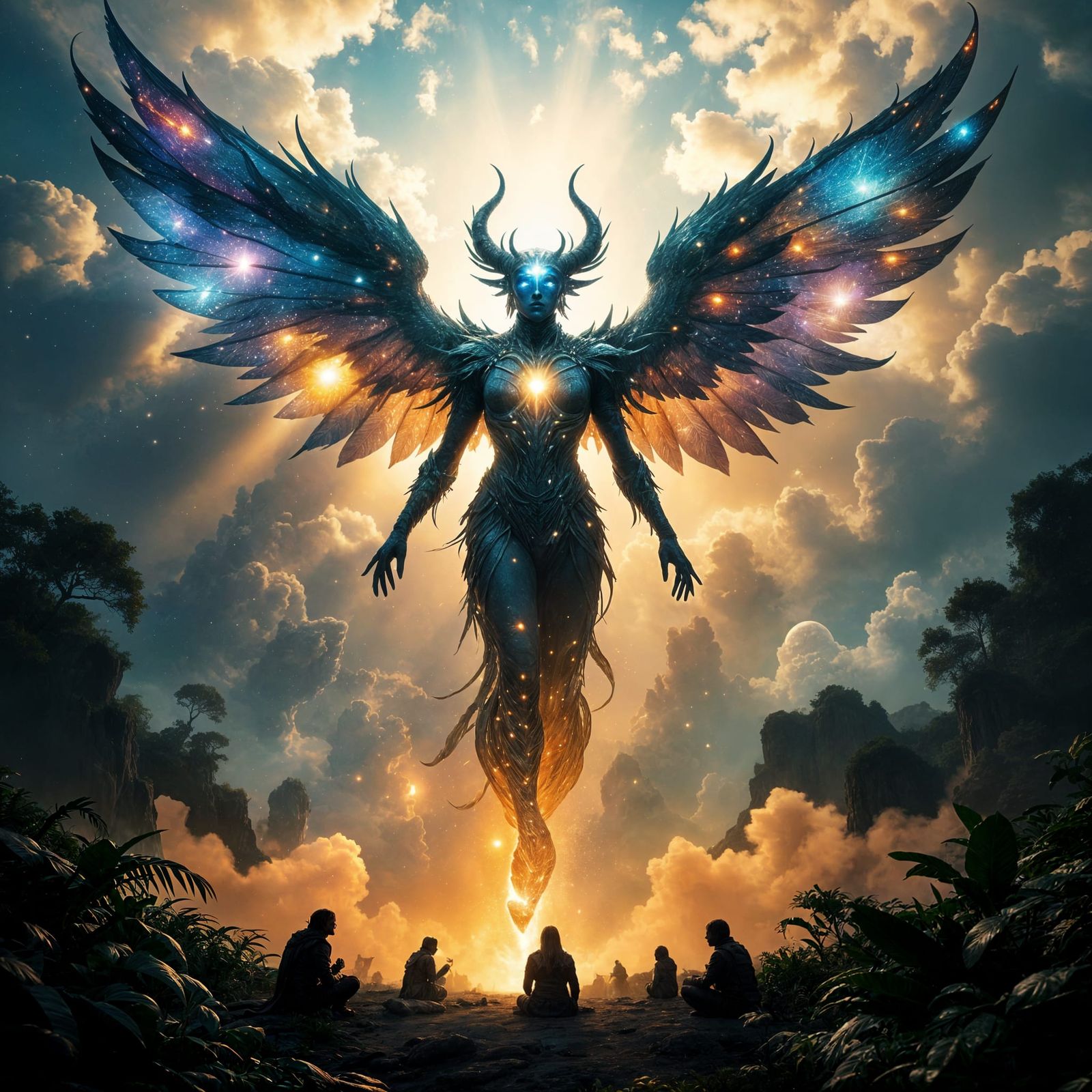 Aetherborne Paradox Rising in Alien Biome