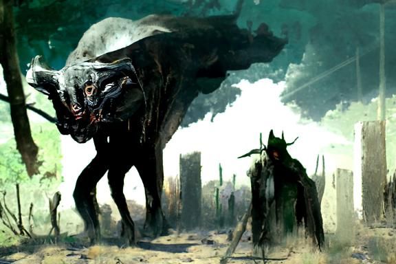 Sinister Apocalyptic Human-Animal Transformation