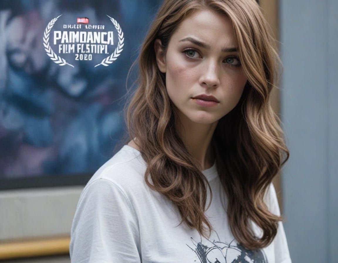 Cinematic Rogue from Marvel's X-Men: Dark Hair with White St...