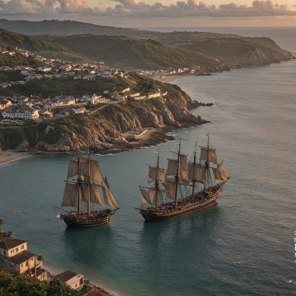 Carrack at Dawn Desktop Wallpaper