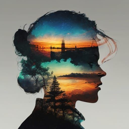 <lora:DUBLEX vDS8:1.0>  Double exposure  27th 89975432 e TY t c g f w3v v v c