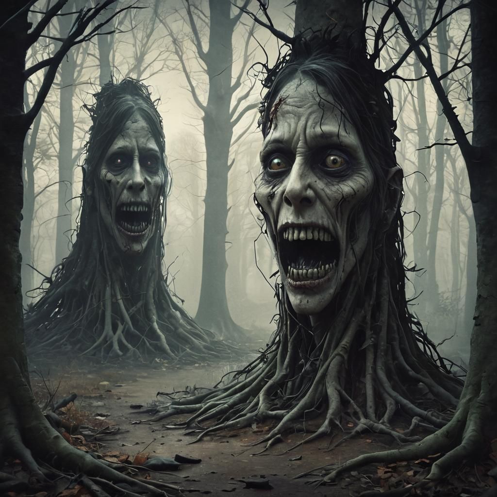 Unsettling Dark Forest: Creepy and Disturbing