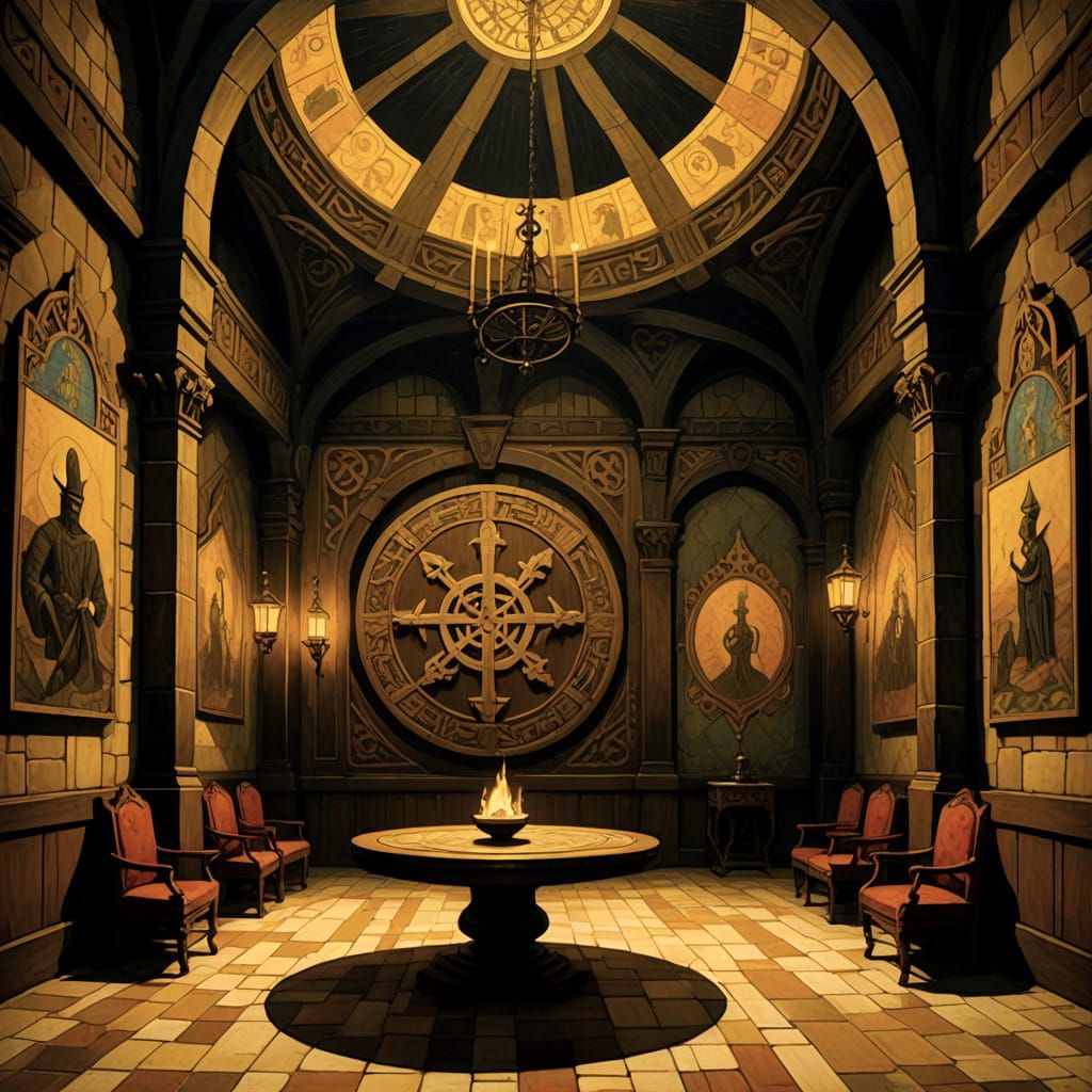 Interiors - Castle hall 5