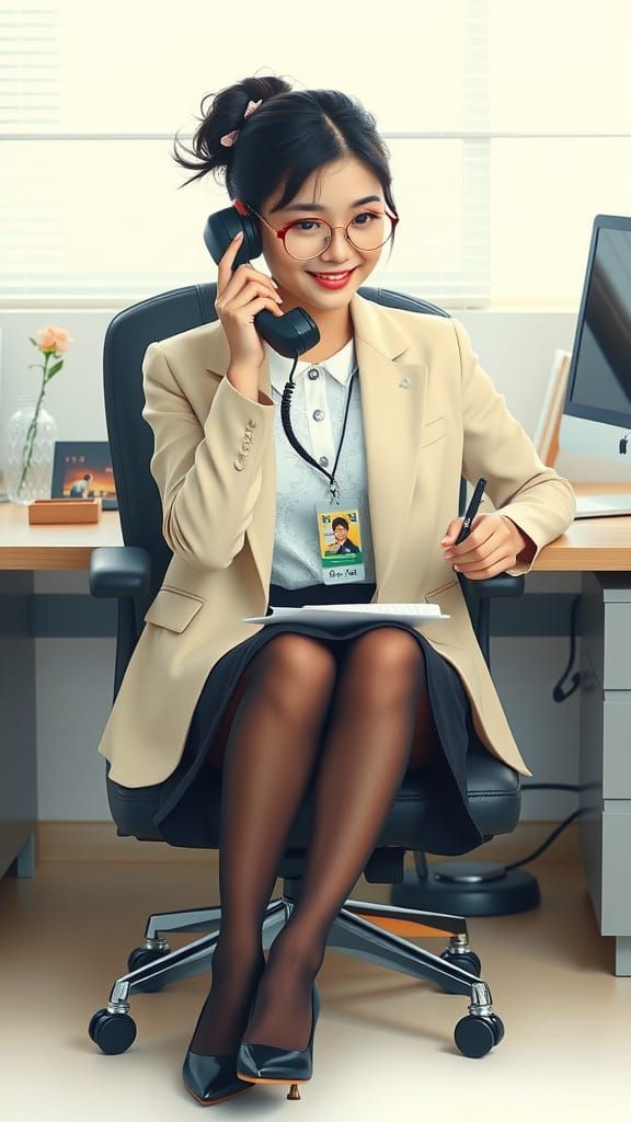 Envolves of "Good morning, this is Baek Seol-hwa - Technical...