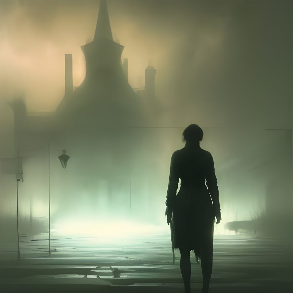 Creepy Silent Hill Inspired Horror Town