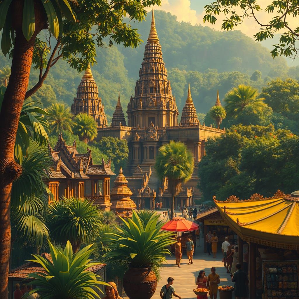 Cambodia's Ancient Temples: Art Nouveau Style