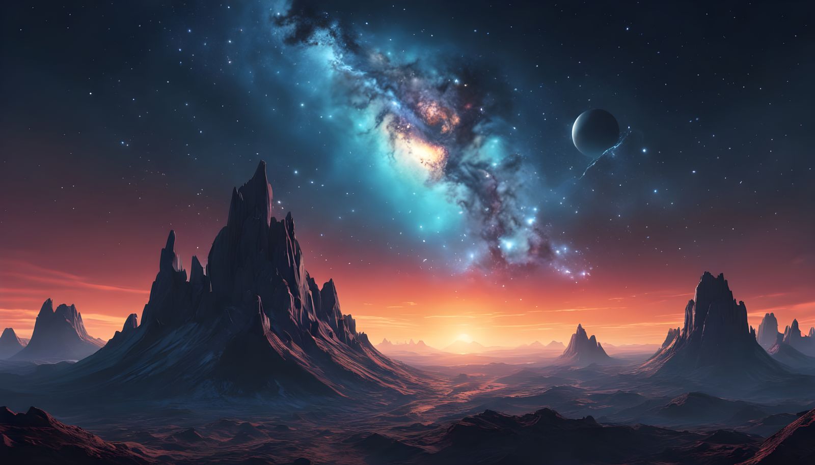 Epic Cosmic Vistas in Ultra-Realistic 3D