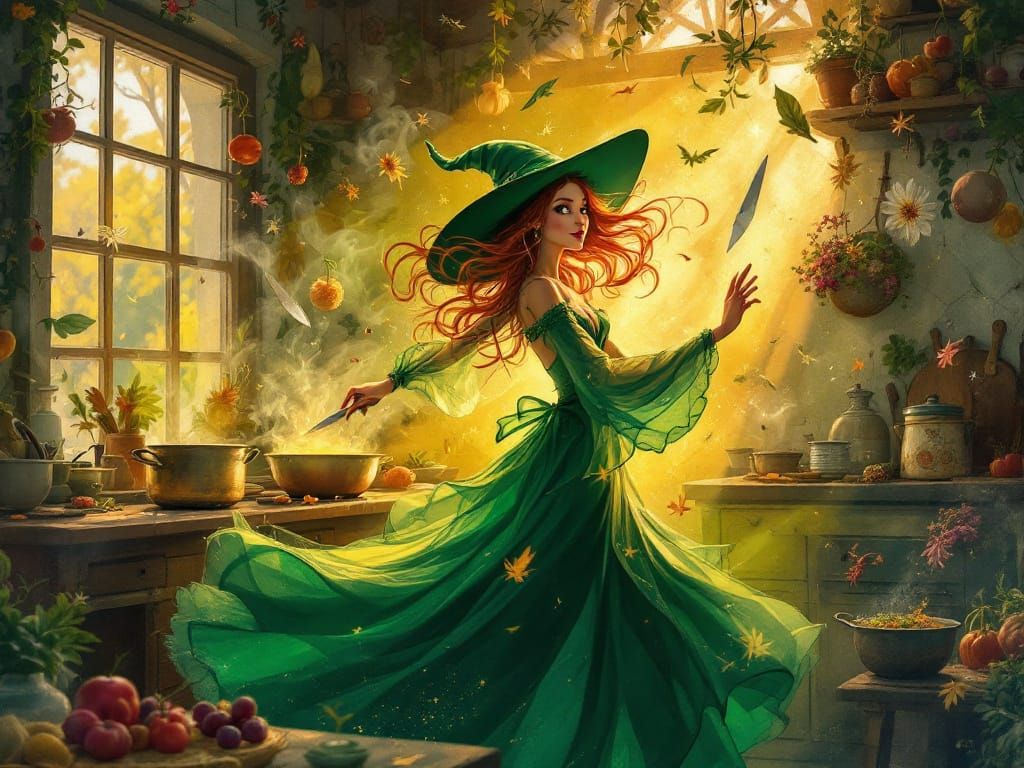 Witch Hazel's Magical Kitchen Dance