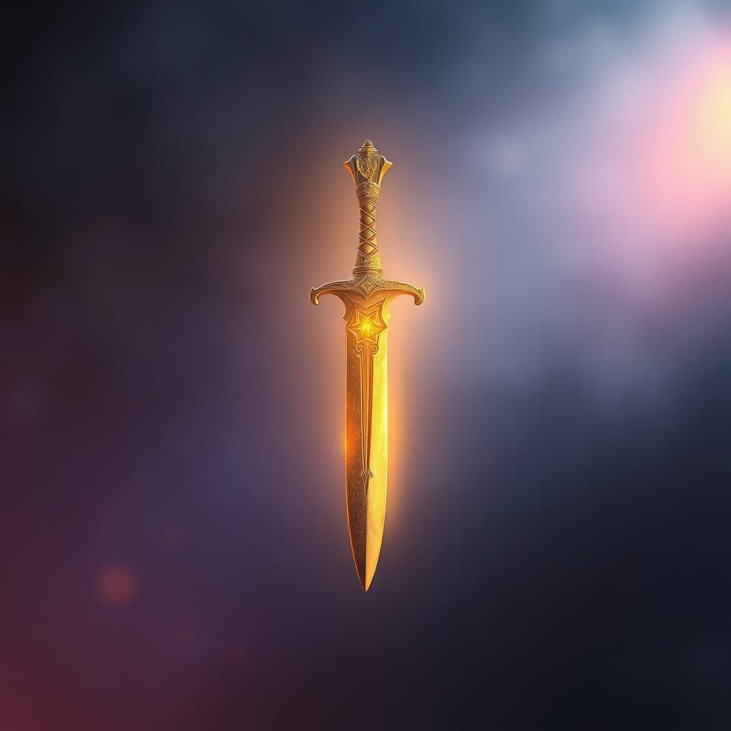 Ethereal Dagger in Golden Halo