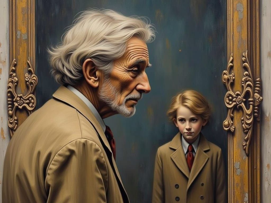 Timeless Reflections: An Elderly Man's Journey Through Life