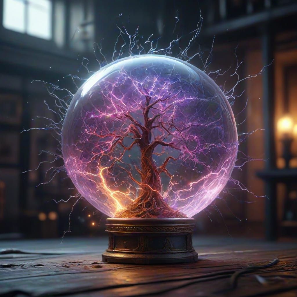 National Static Electricity Day Matte Painting