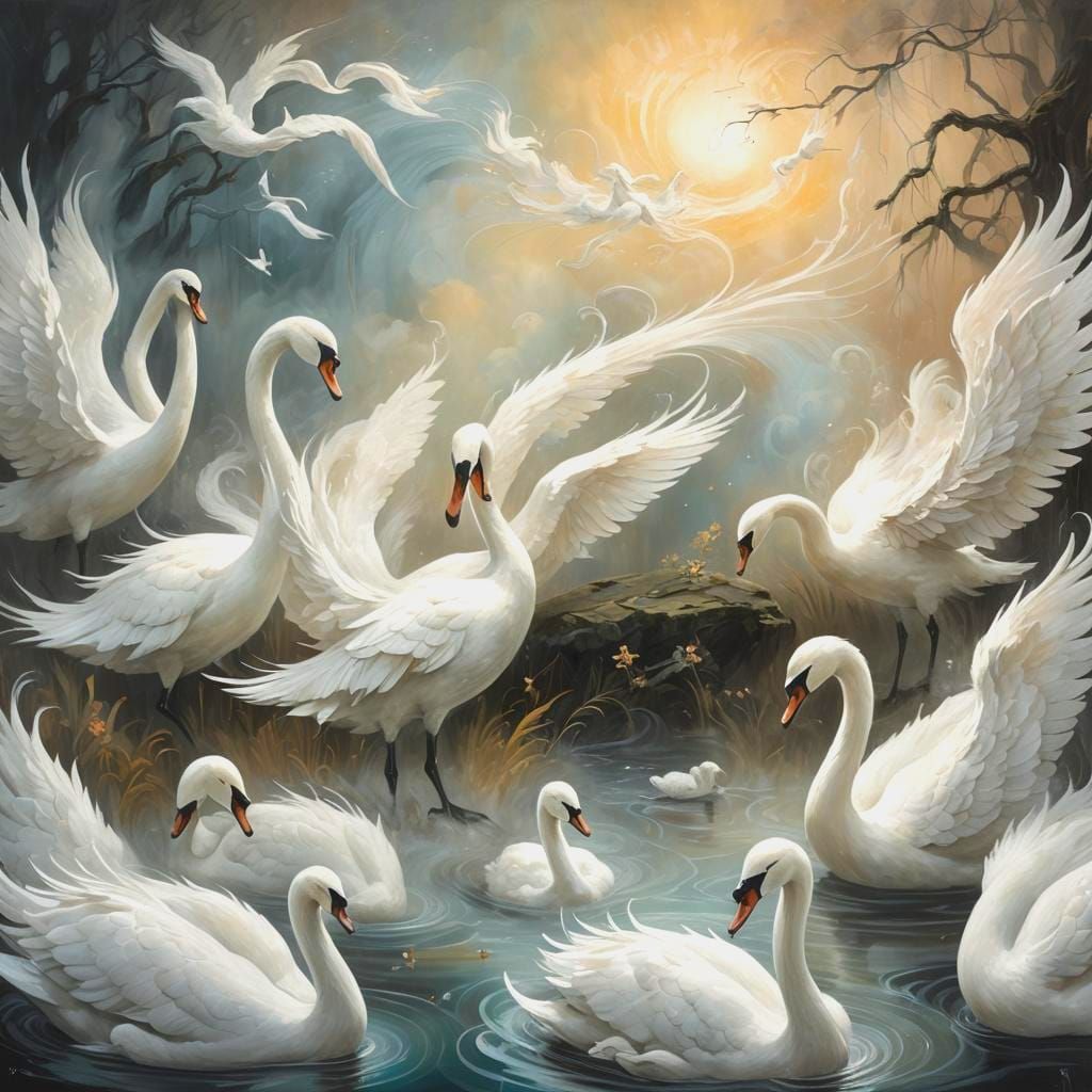 Children of Lir: Grace and Sadness in Swans