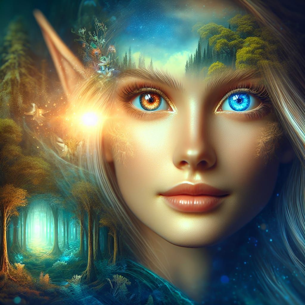 Ariet Wildleaf -- forest spirit and twin soul to Ashune the Druid