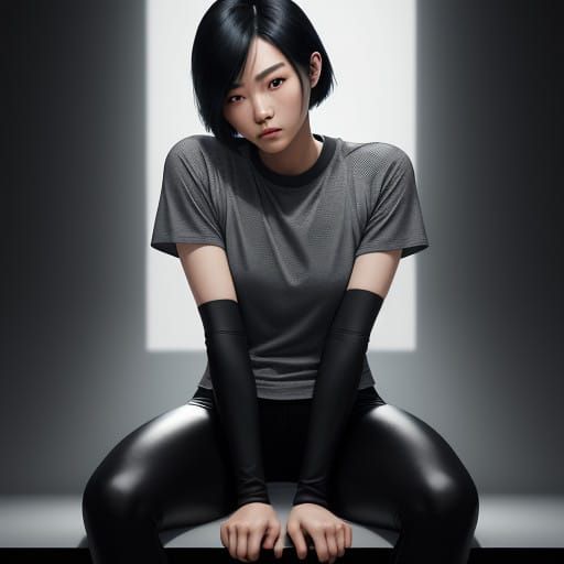 Stunning Korean Concept Art Portrait in Vibrant Colors