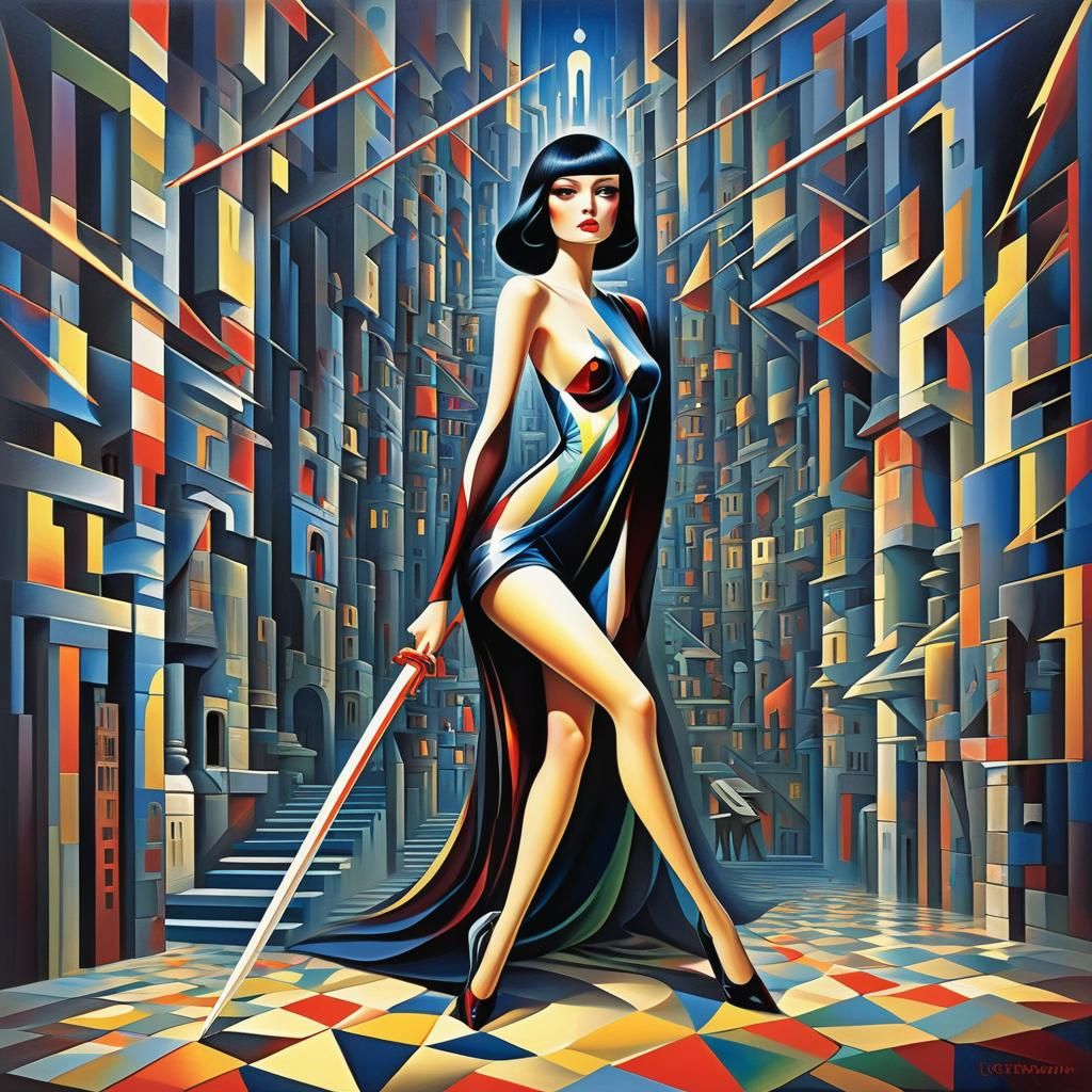 Dramatic Grimdark Scene after Kurasov