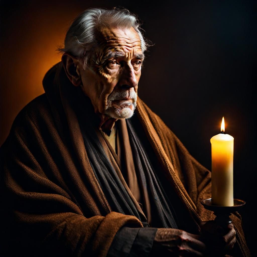 Portrait of A Tired Old Man