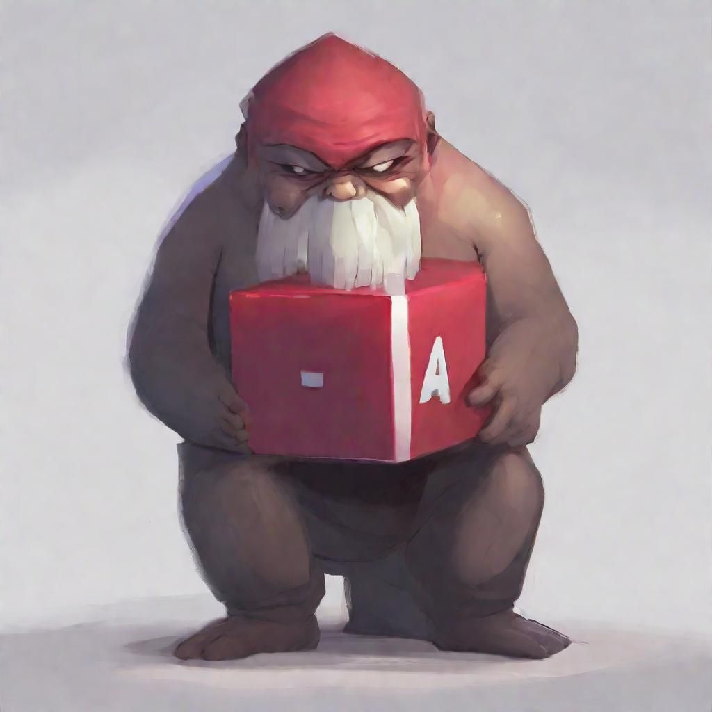 Pitifulgoras and the Cube: An AI Interpretation