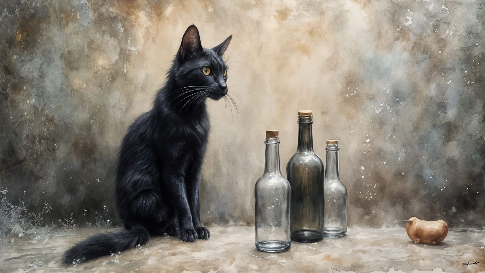 Whimsical Escape in Soft Watercolors