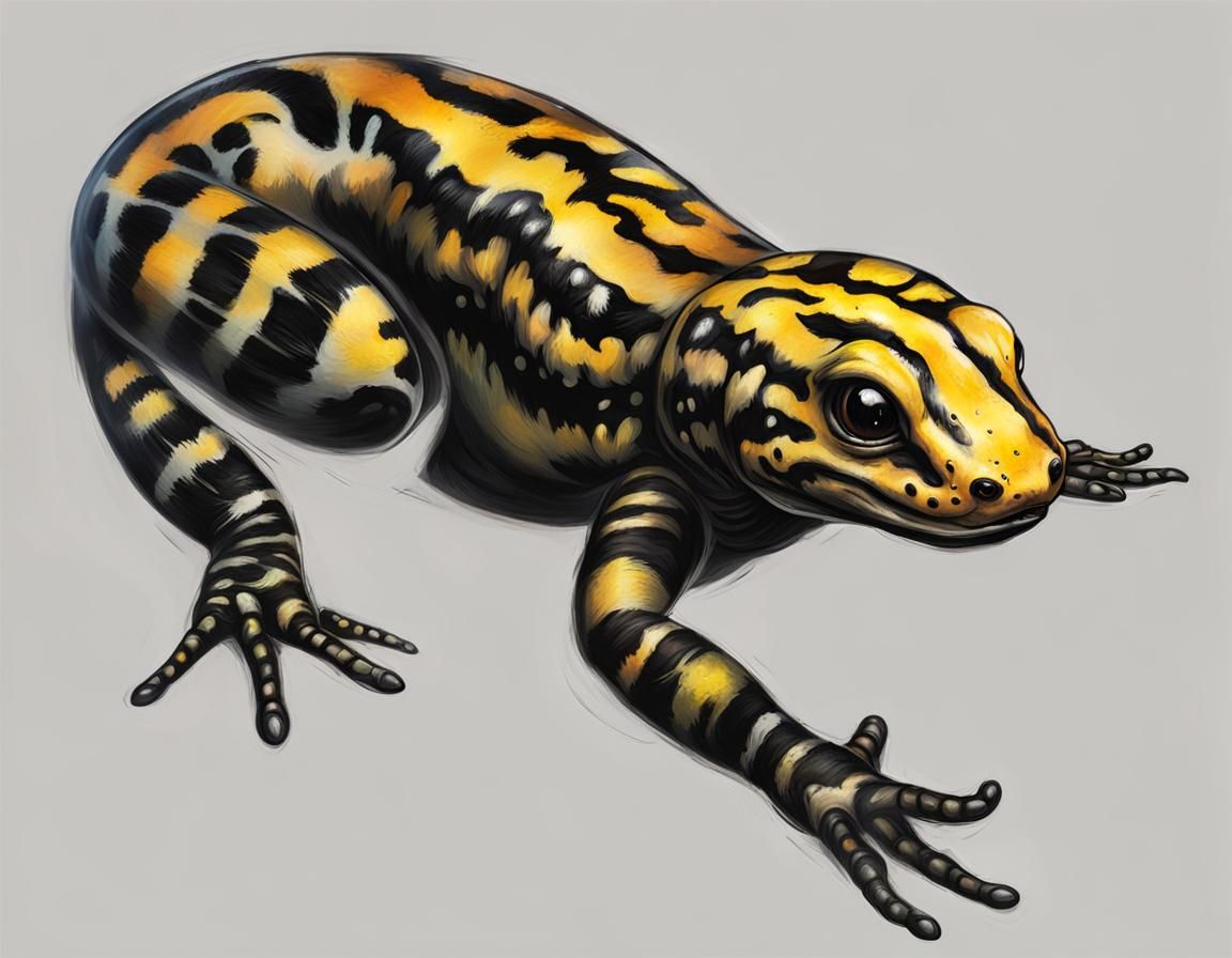 Exoplanet with Alien Salamander Lifeforms: Xenobiology Conce...