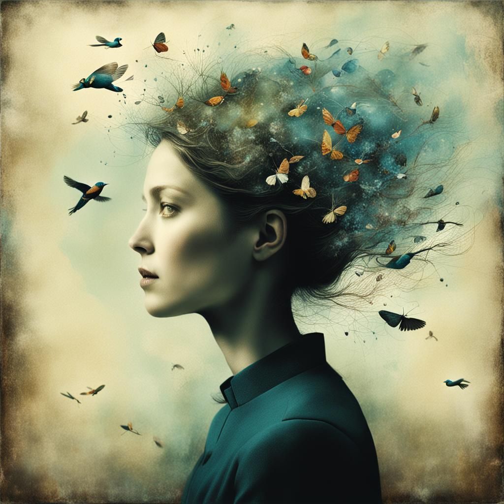 Surreal Landscape Inspired by Digital Art Masters