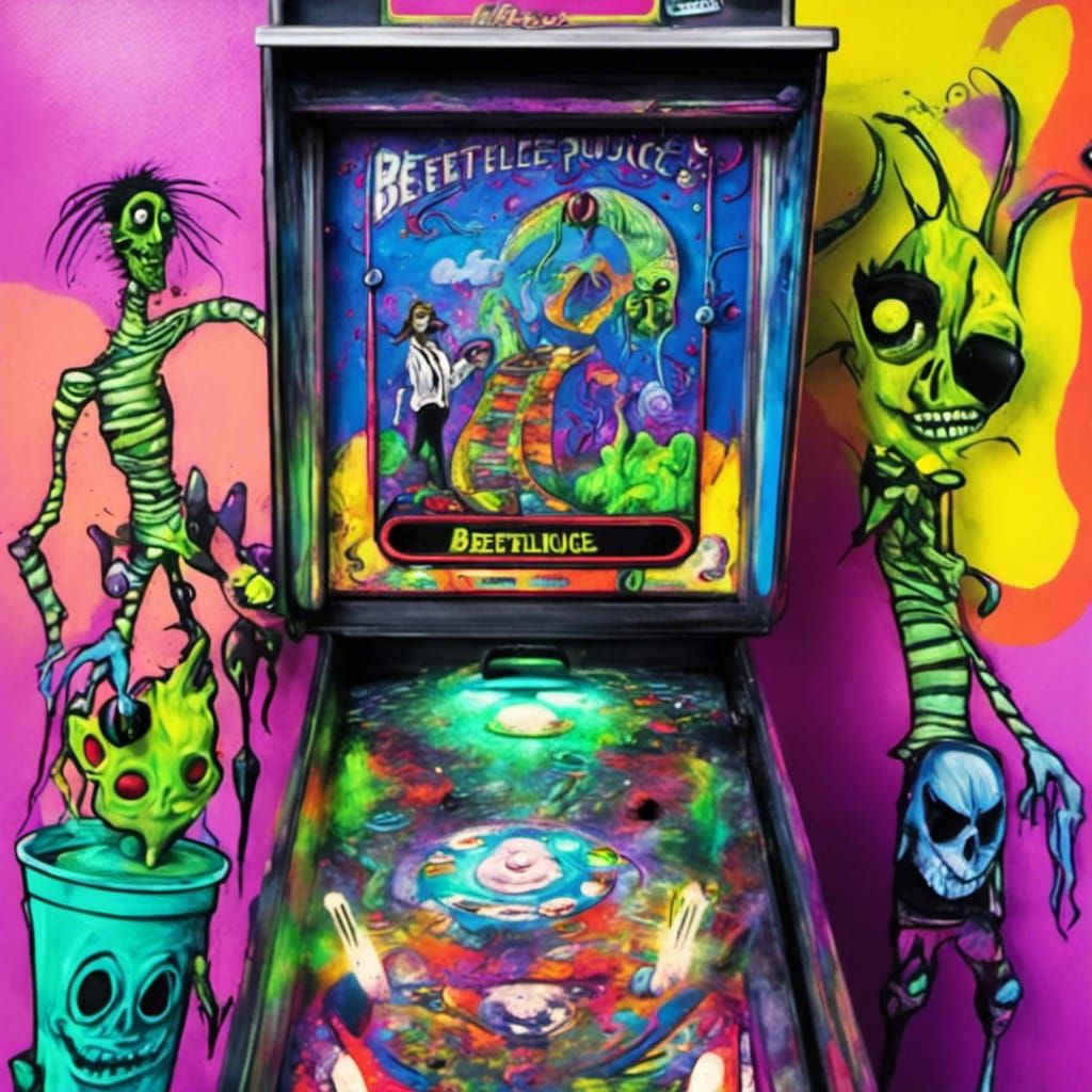 Beetlejuice Pinball Machine - #001