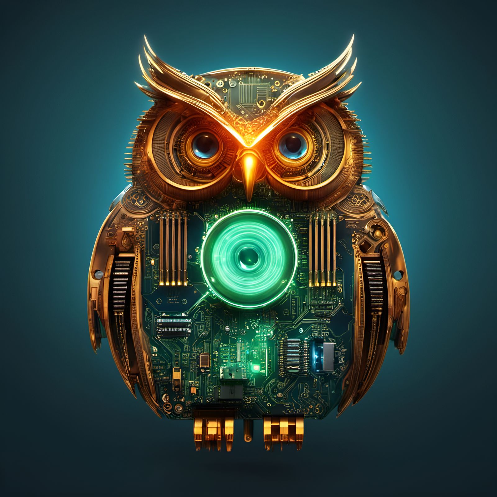 Cybersecurity Owl 08