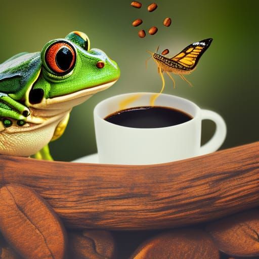 Reptilian coffee
