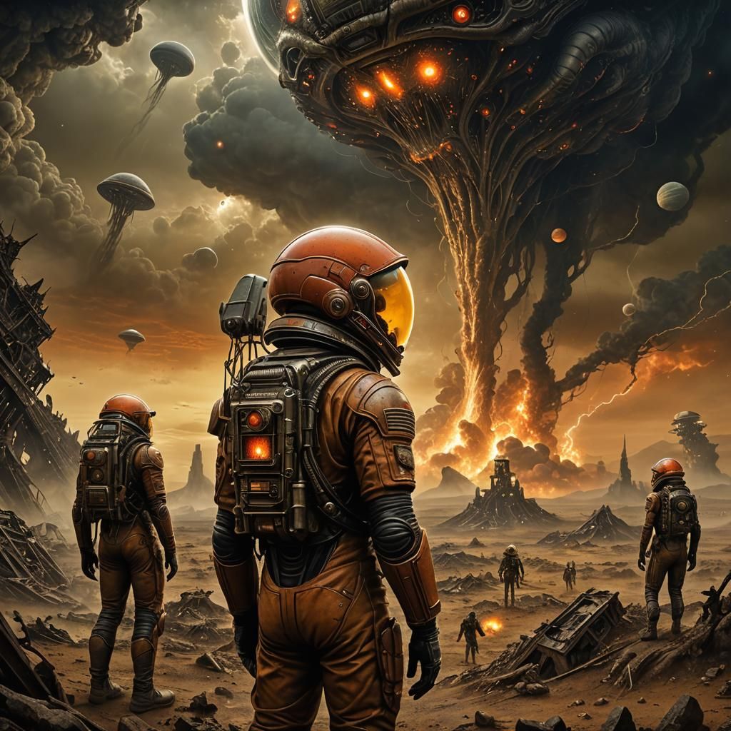 "We comme in peace". They said.