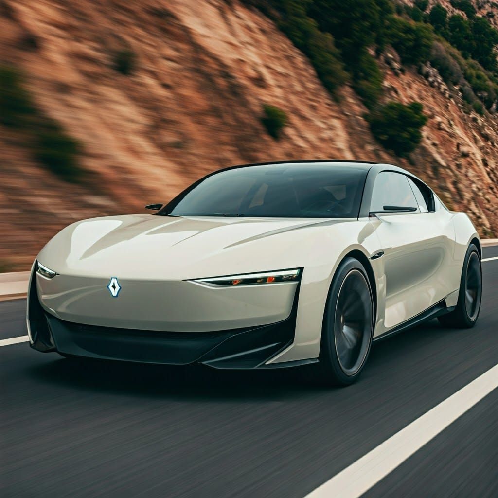 Elegant 2025 Renault Dauphine Concept Cruises Down French Co...