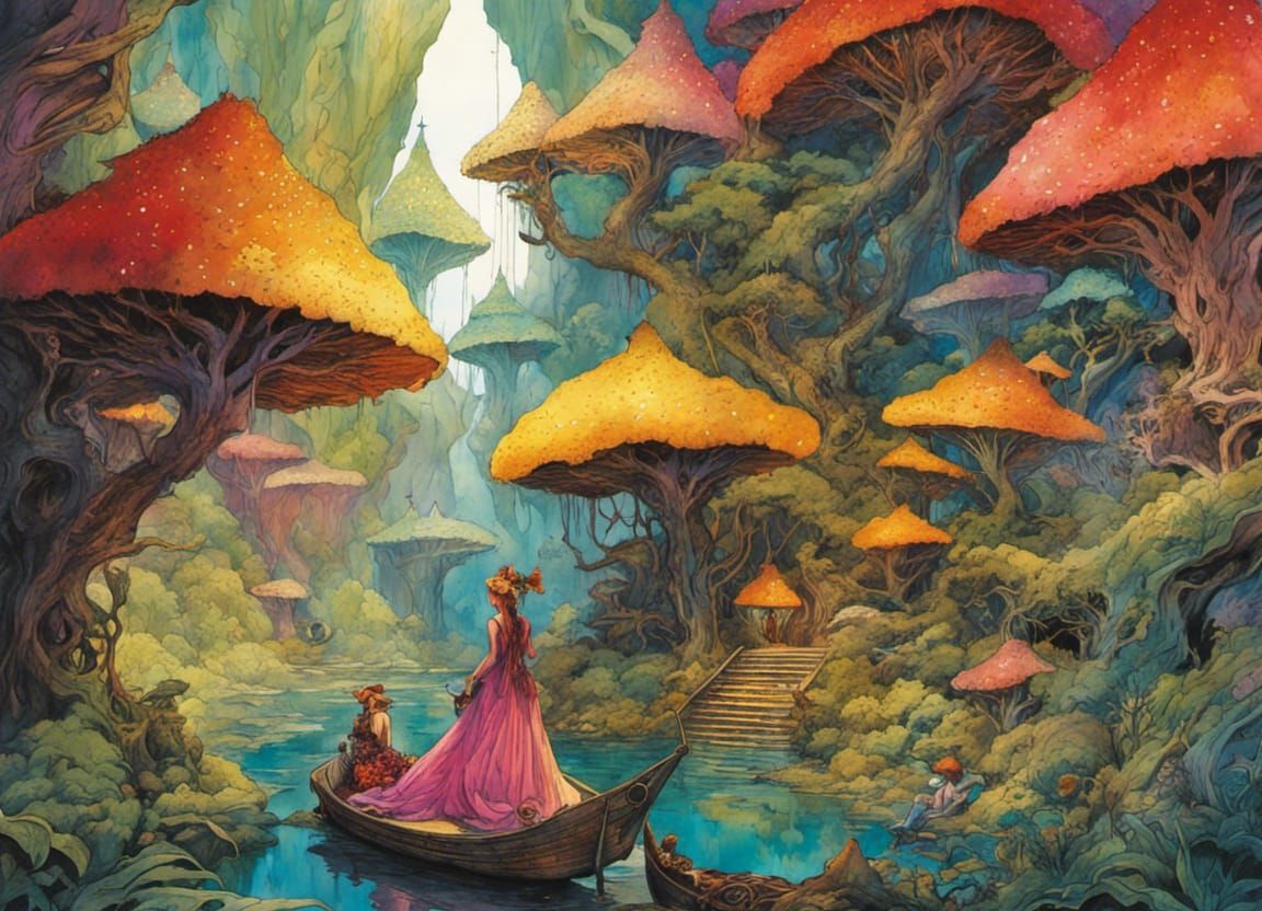 Traveler on a spiritual journey