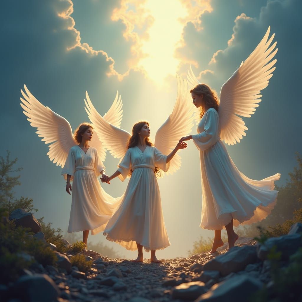 Angels Descend to Aid Disaster Survivors