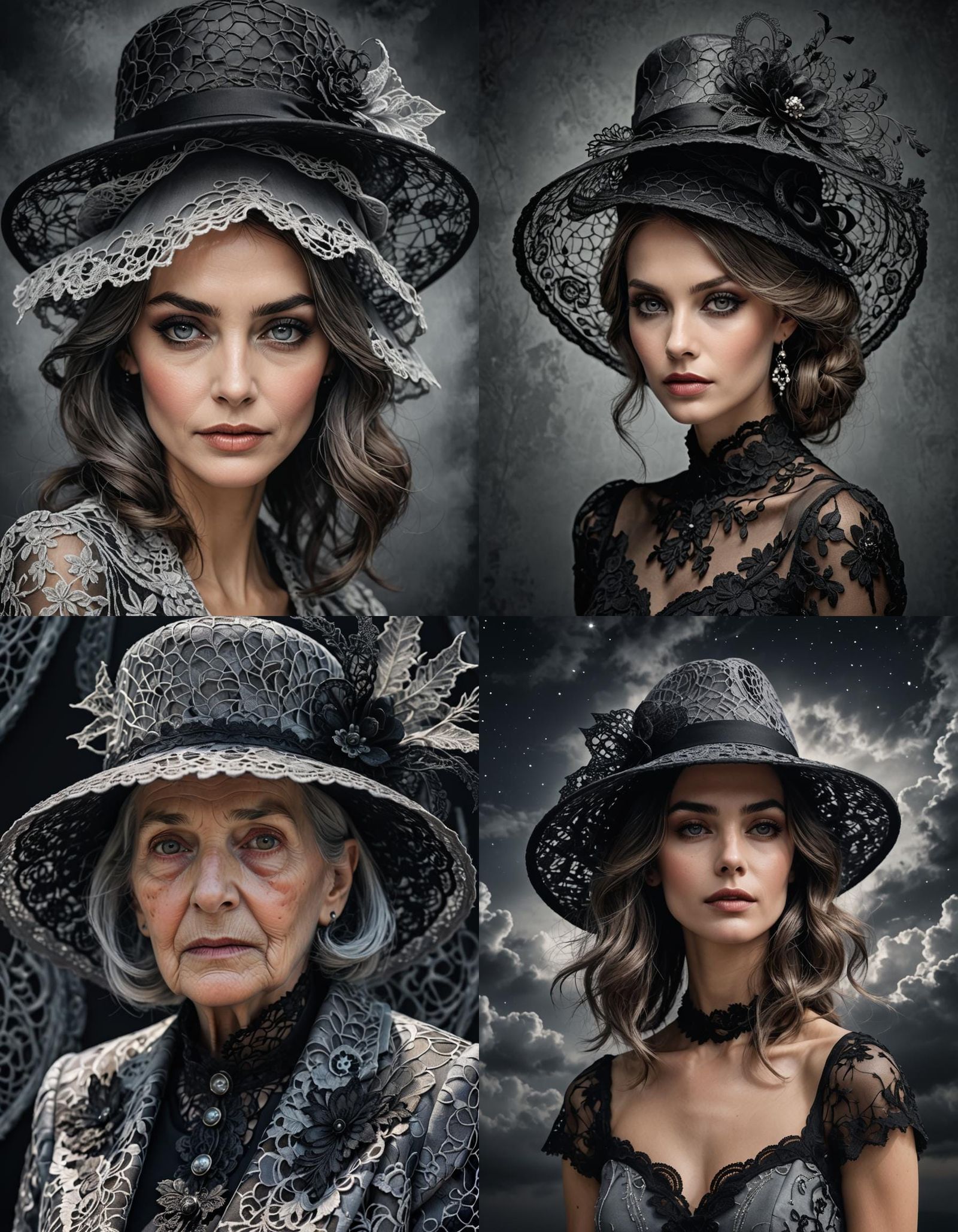 Ethereal Woman in Astral Surrealism: 8k Resolution