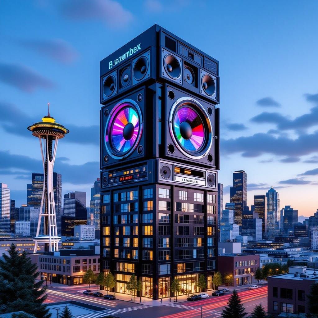 Boombox Towers: Seattle's Music-Playing Luxury Condos